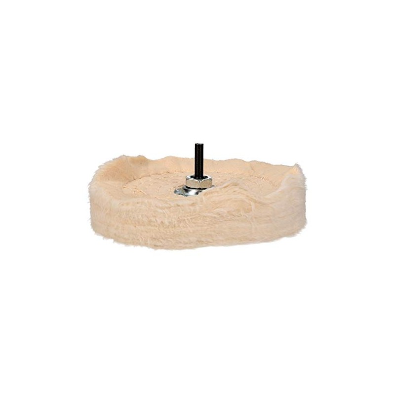 6" 150mm Soft Polishing Buffing Mop Cleaning Wheel with 6mm