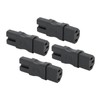 4pcs IEC320 C13 to IEC320 C15 Power Adapter Professional Standard
