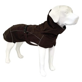 Croci Hiking Coat for Dogs, Raincoat for Dogs, Makalu, Thermoregulating Lining, Colour Black, Size 35 cm - 194 g