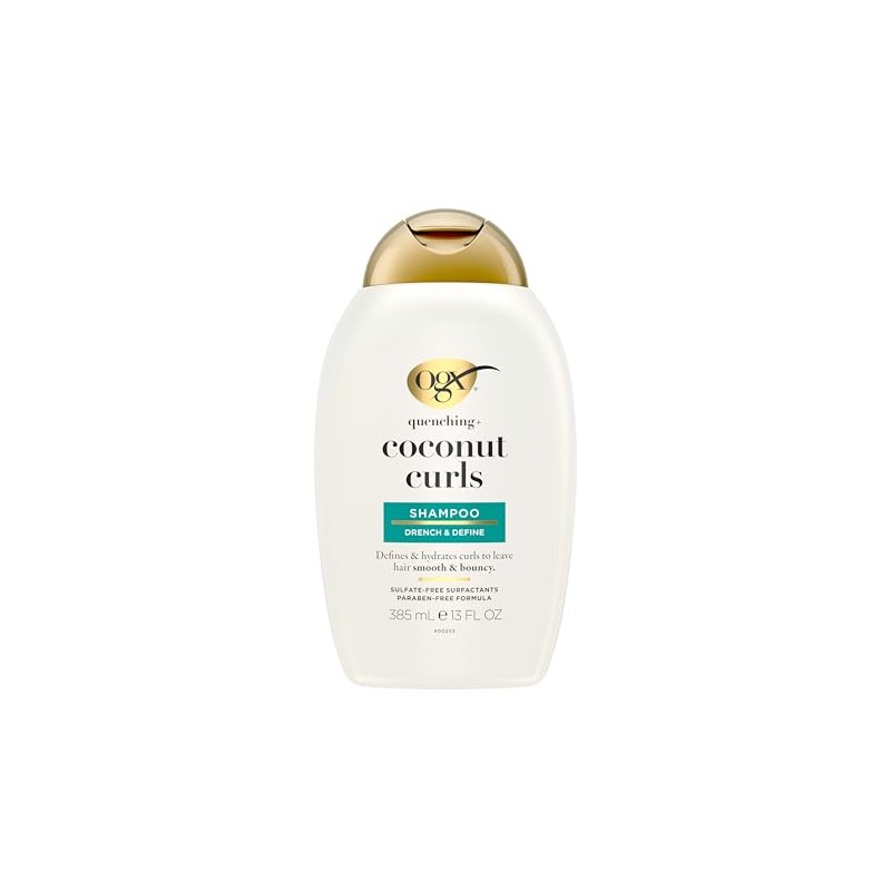 OGX, Shampoo de Coco para Rizos, 385 ml