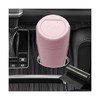 JUSTTOP Car Trash Can Bin with Lid, Leakproof Car Door