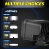 LED Pods, AKD Part 4Pcs 3" 80W Flood CREE LED