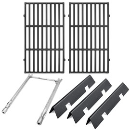 Grill Parts for Weber Spirit 2 Parts GS4 Spirit II/I 200 SER, E210 Replacement for Weber Grill Spirit 2 Burner Tube 69785 67024, 7637 Grates, 7635 67045 68842 Flavor Bars & Crossover Tube 69899 67278