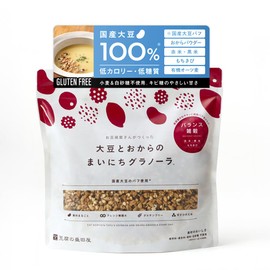 Morita-ya Tofu Everyday Granola with Soybeans and Bran (1 Bag, Balanced Mixed Grains)