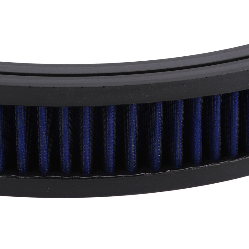 High Flow Round Air Filter Element Washable Reusable Air Cleaner