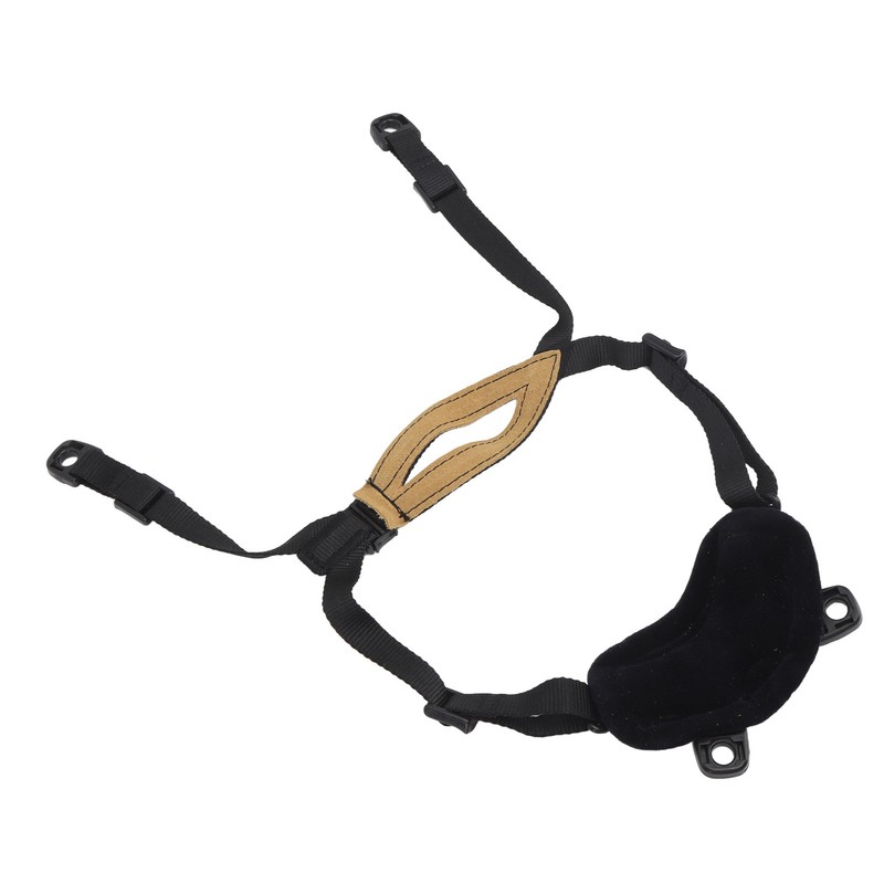 Helmet Chin Strap Outdoor Adjustable 4 Points Chin Strap for