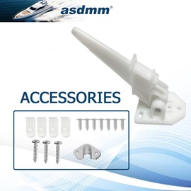 Marine Boat Speedometer Pitot, Automatic Kick-up Tube Assembly Up to 80 MPH (Speedometer Pitot)