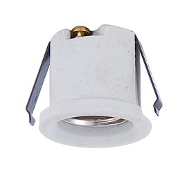 B&P Lamp® Edison Size Porcelain Socket With Clips