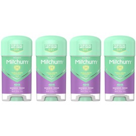 Mitchum Advanced Women Gel Anti-Perspirant & Deodorant, Shower Fresh 2.25 oz (Pack of 4)