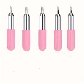 Replacement Cutting Blades for Joy Machine, 5 Pieces, 30°/Pink, 45°/White, 60°/Black (Pink)
