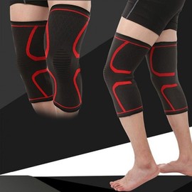 Knee Brace Joint Support for Hiking, Soccer, Gym, Badminton Women's Orange Knee Brace 2ea