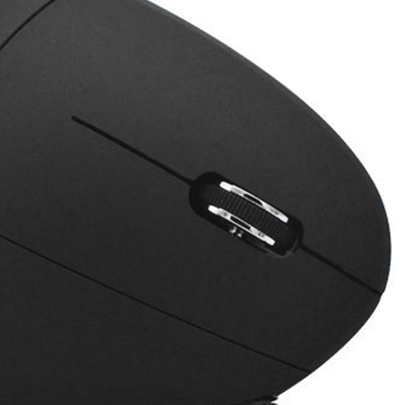 Optical Wired Vertical Mouse Non Slip Matte Surface High Sensitivity