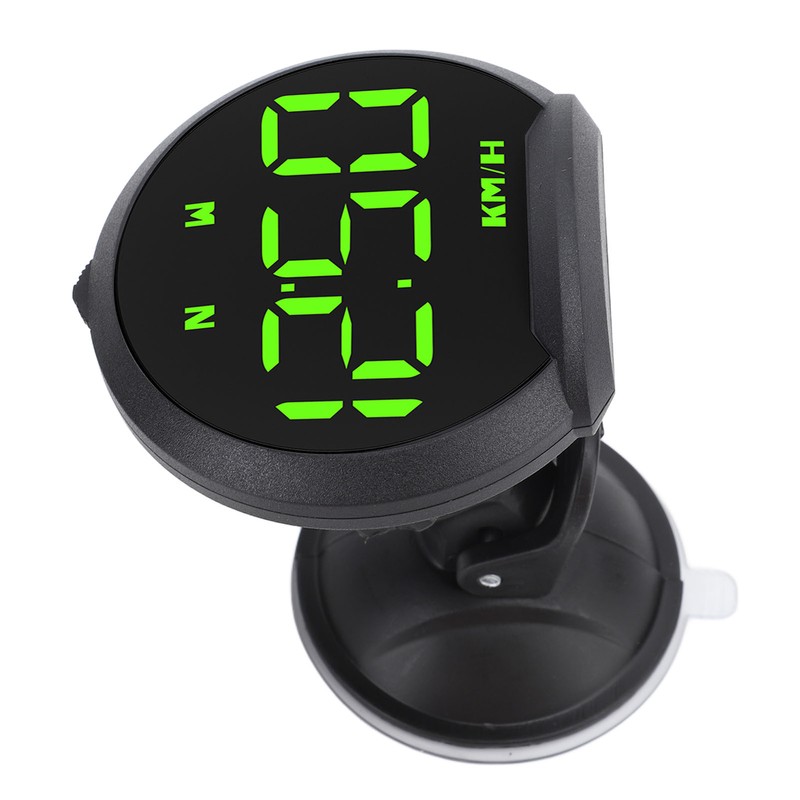 GPS HUD Speed Direction Driving Distance Overspeed Alarm Multifunctional Universal