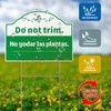 Do Not Trim Sign,Bilingual Plant Sign in English and Spanish,