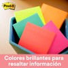 Post-it Notas Adhesivas, Colección Capetown, 7.6cm x 7.6 cm, 5