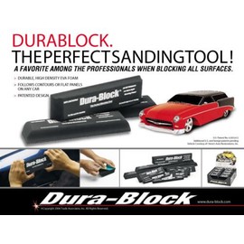 7pc Kit Dura-Block - Hand Sanding Wet Sand Sandpaper Paint AF44L - Part# DBL AF44L