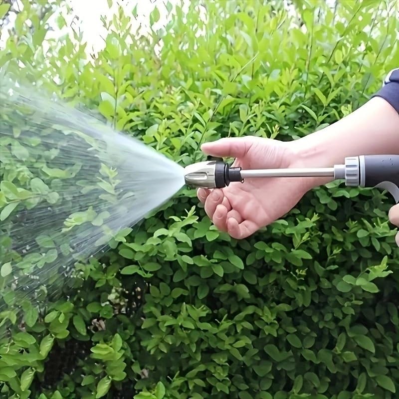 High Pressure Car Wash Water Gun Long Rod Garden Hose