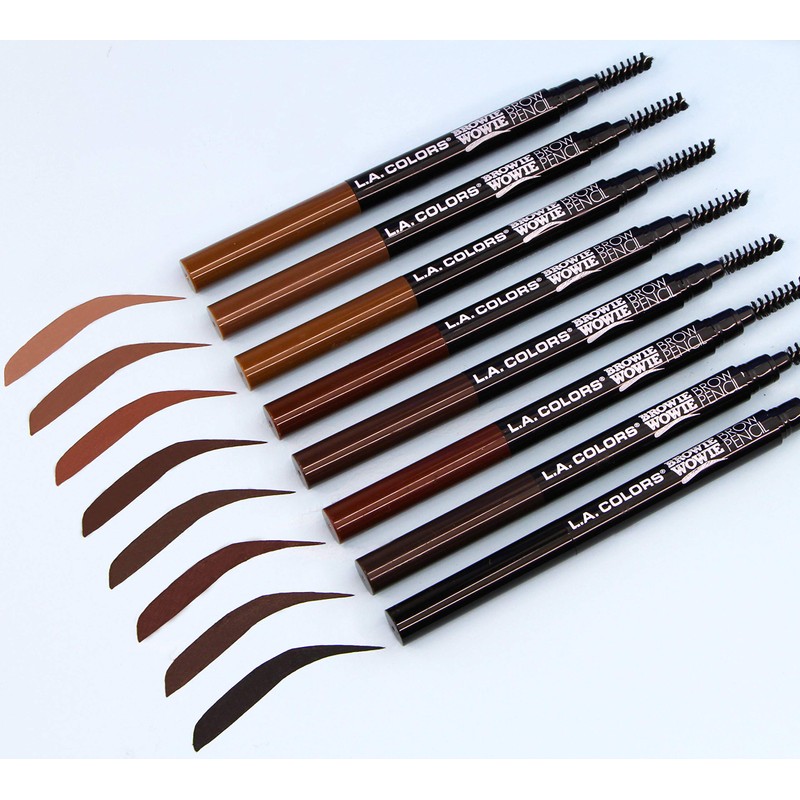 L.A. COLORS Browie Wowie Brow Pencil, Black CBP408