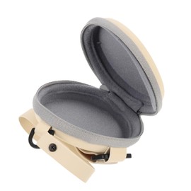 FOMIYES Zipper Design Round Folding Case Glasses Storage Sunglasses Holder Eyeglass Case Pouch for Glasses Users