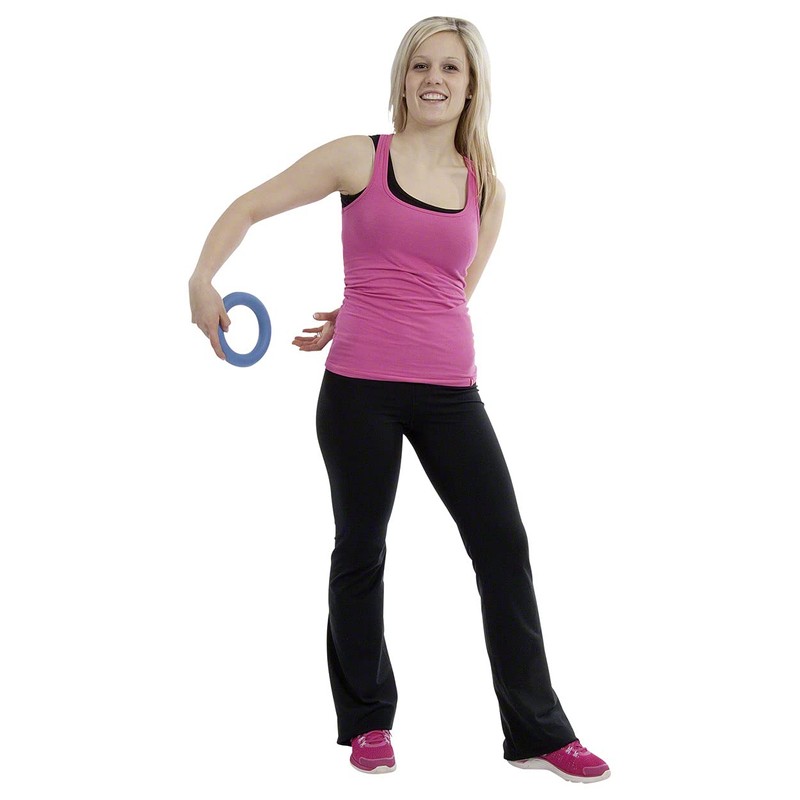 Sport-Tec Foam Rubber Ring Diameter 17 cm Set of 4