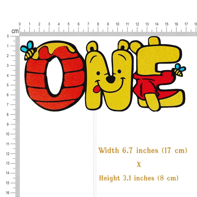 Winnie One - Decoración para tartas