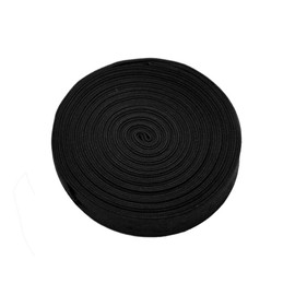 Black Elastic Band Spool Sewing Elastic Knitting Band Elastic Sewing Band (0.6 inch X 5.5 Yard)