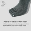 Non-Slip Toe Yoga Socks for Women - 2 Pairs Grippy