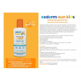 Exderm Protector Solar Para Niños Exderm Sun Kids 125 Ml