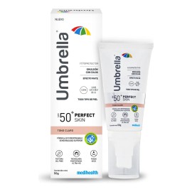 Umbrella Perfect Skin tono claro SPF 50+,color EFECTO MATE