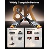 8K HDMI Cable 7.5M, HDMI 2.1 Cable, HDMI 4K 120Hz,