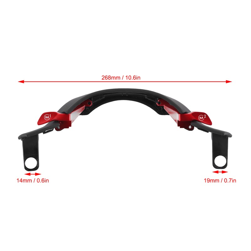 Steering Wheel Trims for M Sport Style M1/M2 Button Fit