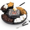 Kusini Smores Maker Tabletop Indoor - Flameless Electric Marshmallow Roaster
