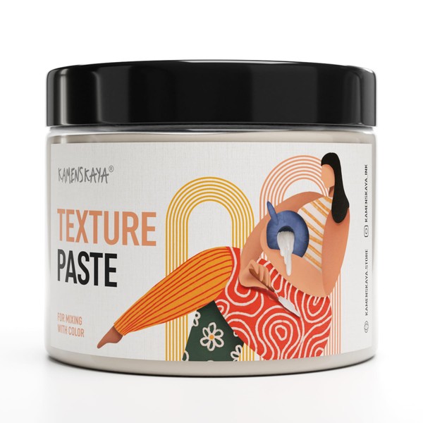 Kamenskaya Texture Paste - Modeling Paste Acrylic Medium for Acrylic