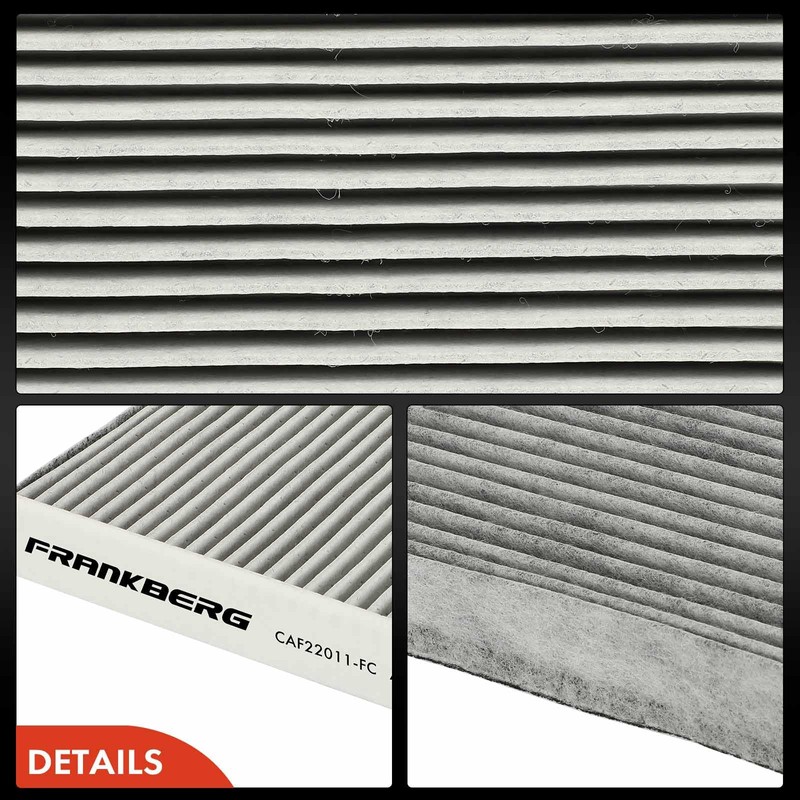 Frankberg Cabin Air Filter Pollen Filter with Activated Carbon Filter