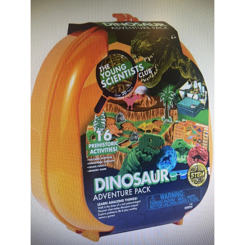 The Young Scientists Club Dinosaur Adventure Pack STEM Kit With