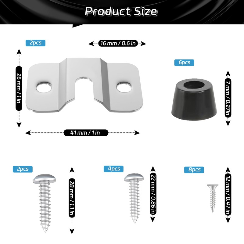 CyeeLife Dartboard Mounting Bracket,Dartboard Hanging Bracket for Steel Dart Games,Dart