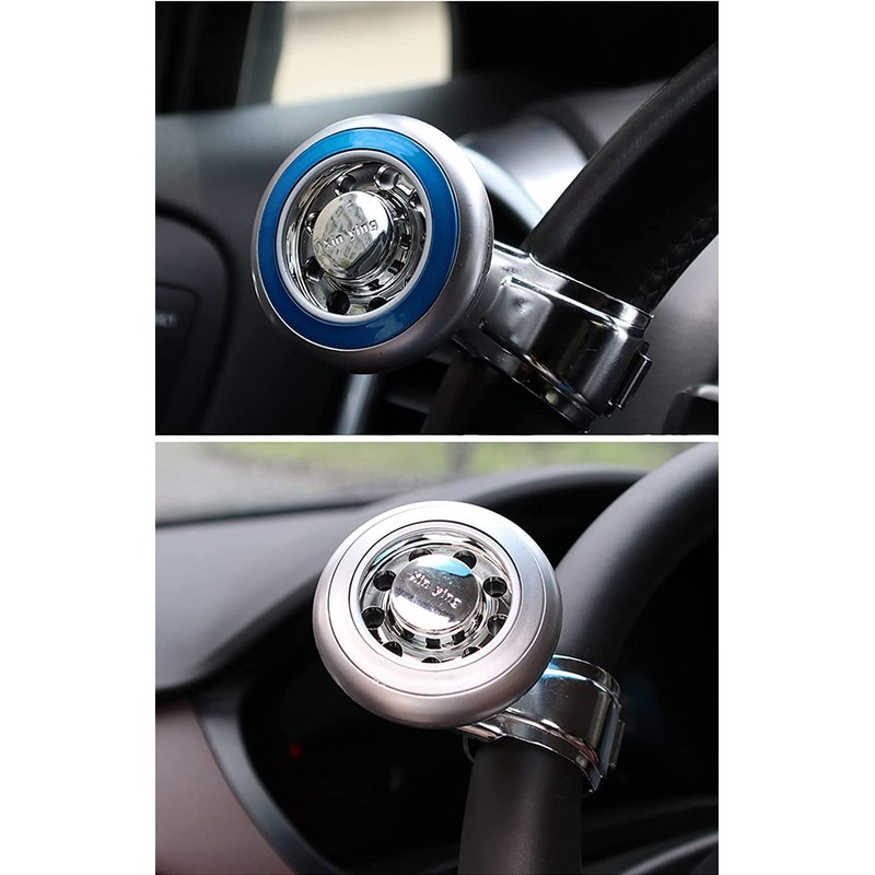 YFFSFDC Car Steering Wheel Spinner, Handle Knob, Knob, Spinner Grip,