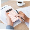 Operitacx Electronic Calculator Pocket Calculator Office Computing Tool Desktop Decor