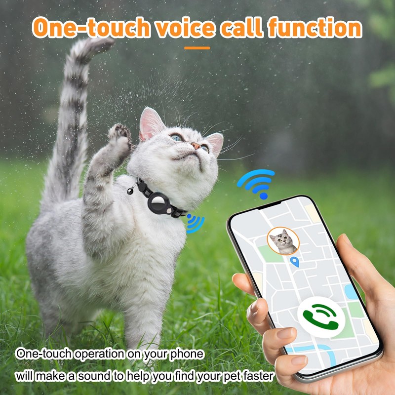 GPS Tracker Cat, GPS Tracker for Pets, Cat Tracker Collar,