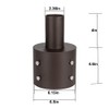 6 inch Slipfitter Pole Adapter Outdoor Flood Light Pole Lighting