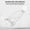 Bass Bridge Tailpiece Zinc Alloy 6 String Electric Bass Bridge