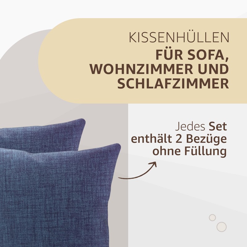 SONIT - Cushion Cover 50 x 50 cm - Sofa