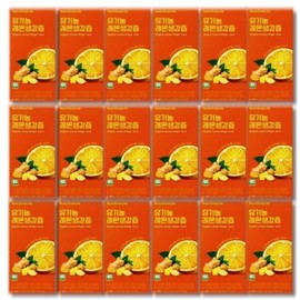 Healthnara Nutri-One Organic Lemon Ginger Juice 20g 14 packs 18 boxes (32594637) / 건강나라 뉴트리원 유기농 레몬 생강즙 20g 14포 18박스 (32594637)
