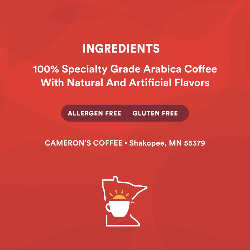 Cameron's Coffee Single Serve Pods, Flavored, Toasted Southern Pecan, 96