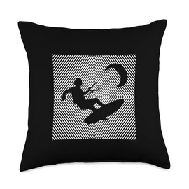 Kitesurfer Kiteboard Kitesurfing Kite-Surf-board Kitesurf Throw Pillow