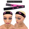 Atimiaza 2 Pcs Elastic Bands for Wig, Lace Melting Bow