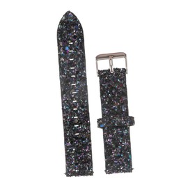 jojofuny Comfortable Microfiber Leather Smartwatch Band Glitter Strap for Watch Wrist Bracelet