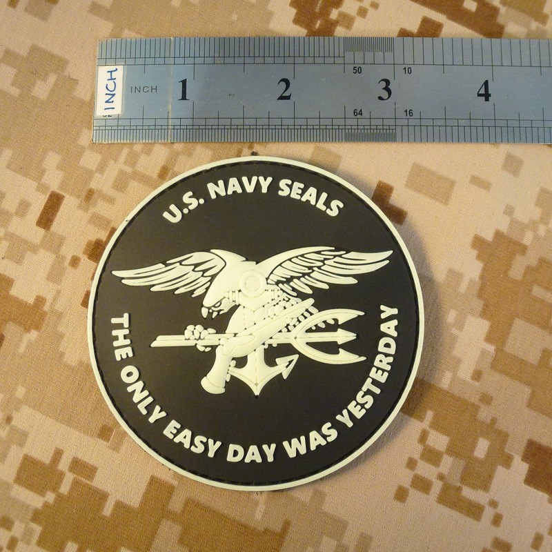 Glow Dark US Navy Seals The Only Easy Day Was
