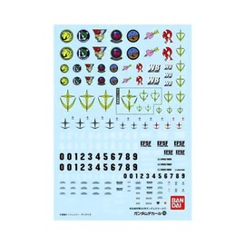 Gundam Decal No.16 MG 1/100 Mobile Suit Gundam Earth Federation Army MS 1