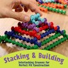 POPULAR PLAYTHINGS Playstix Construction Toy Set with Building Sticks for